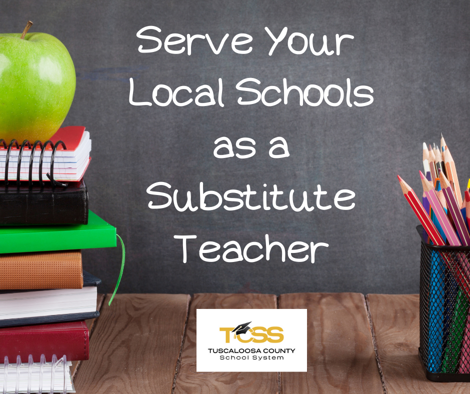  Join our school as a substitute teacher.